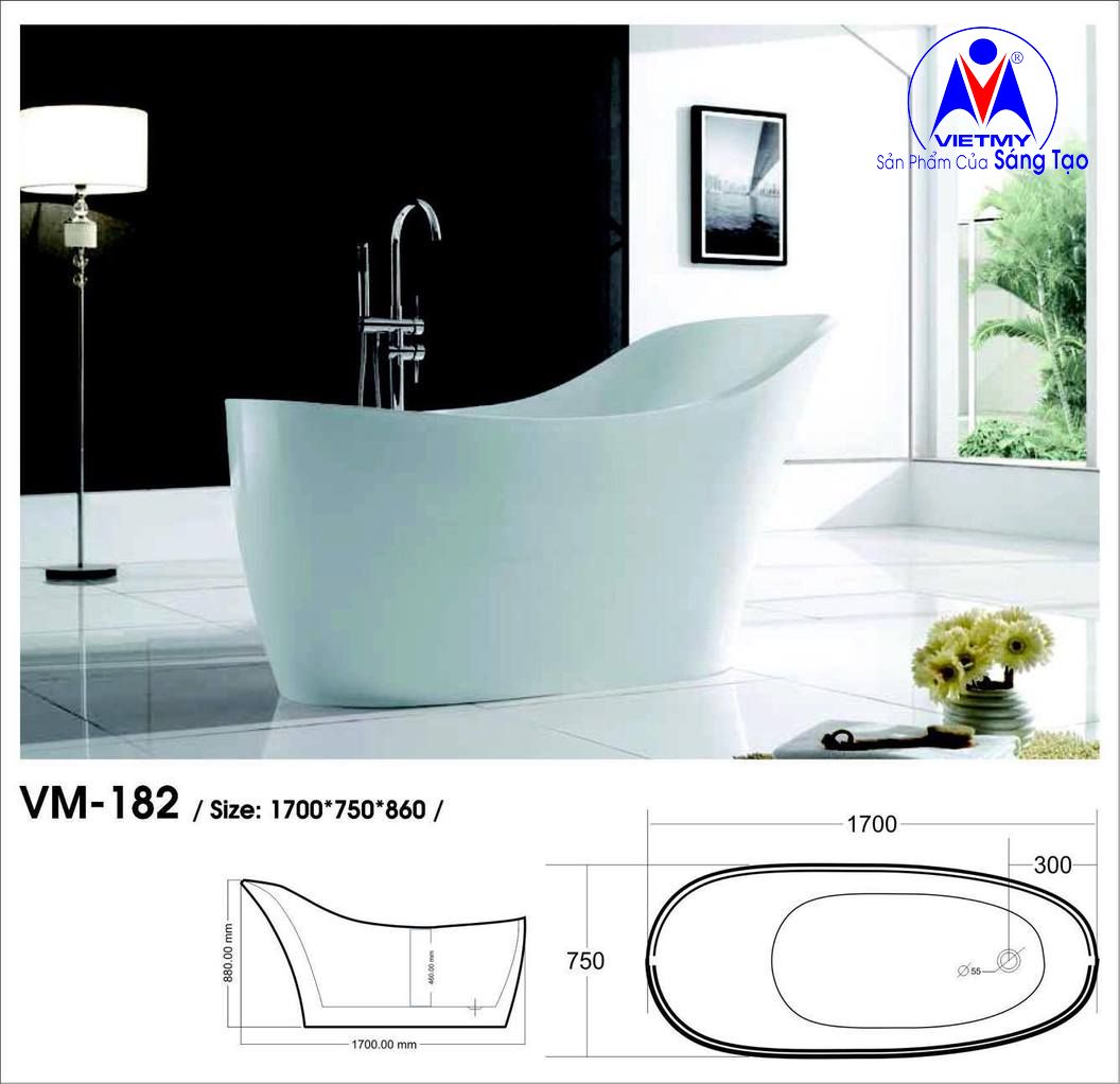 Bồn tắm Việt Mỹ VM-182